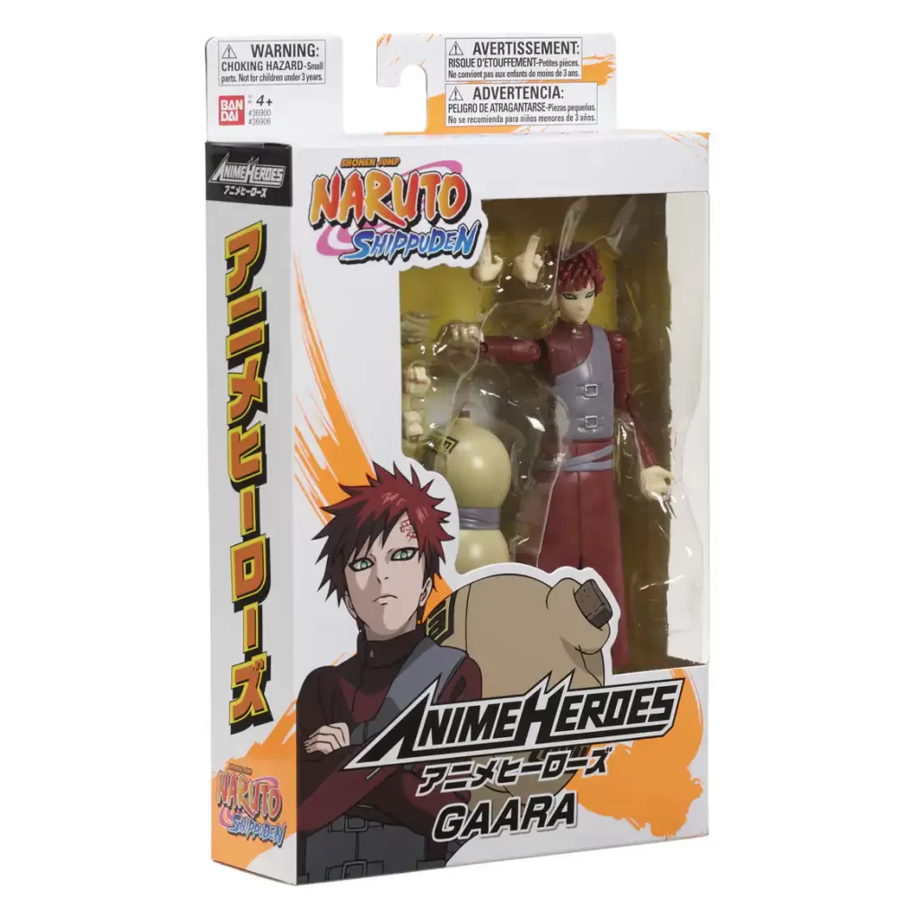 BANDAI Anime Heroes Gaara New