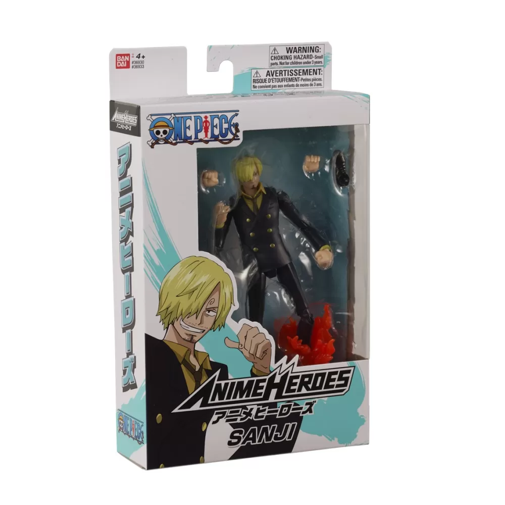 BANDAI Muñecos Articulados*Anime Heroes One Piece -Sanji