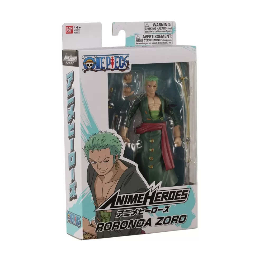 BANDAI Muñecos Articulados*Anime Heroes One Piece Zoro