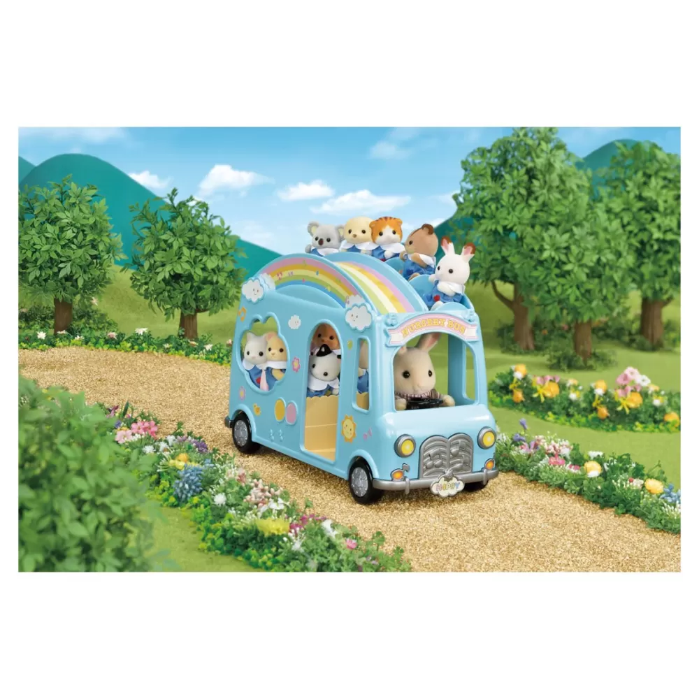 Sylvanian Families Munecas Y Peluches*Autobus De La Guarderia