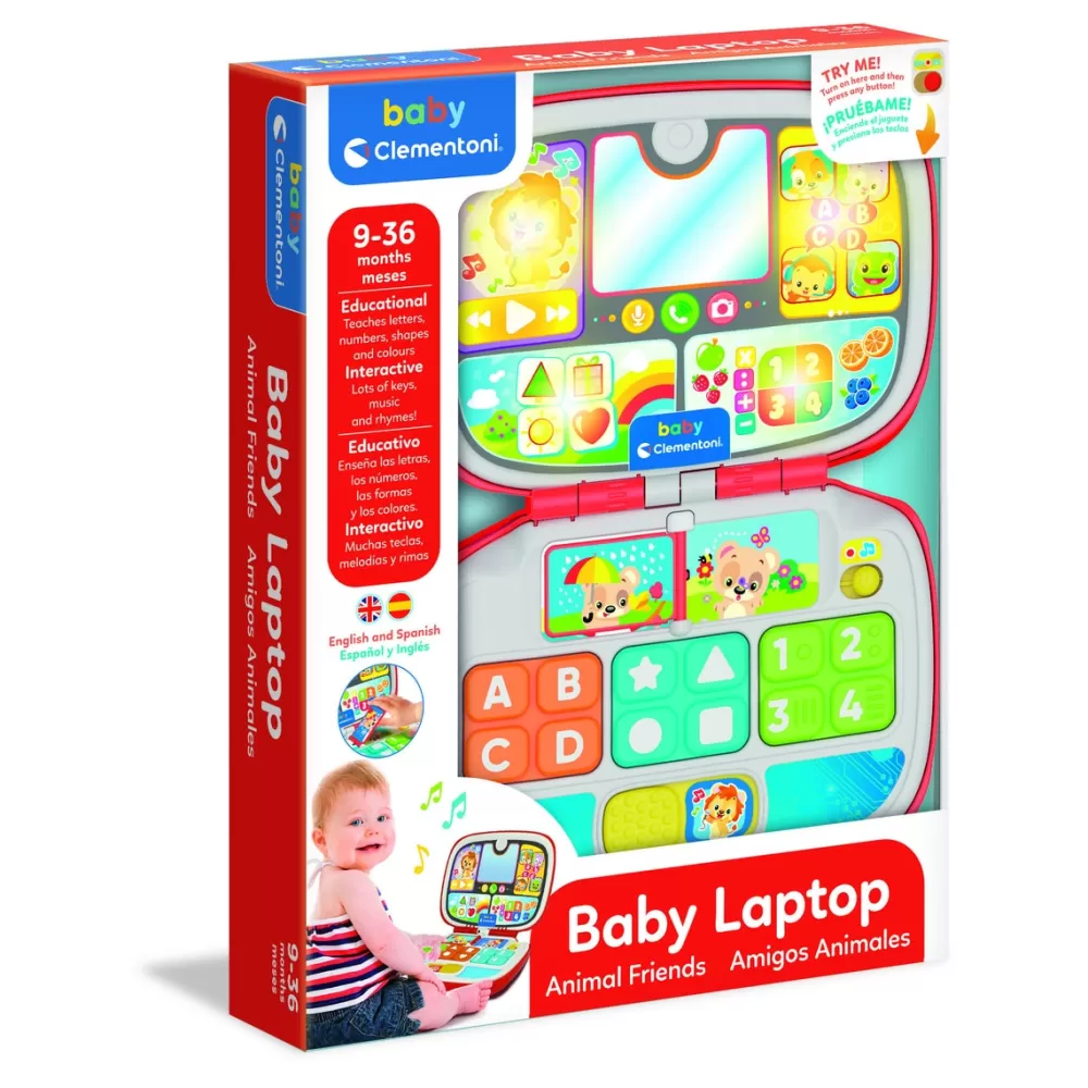 Clementoni Baby Laptop Amigos Animales Cheap