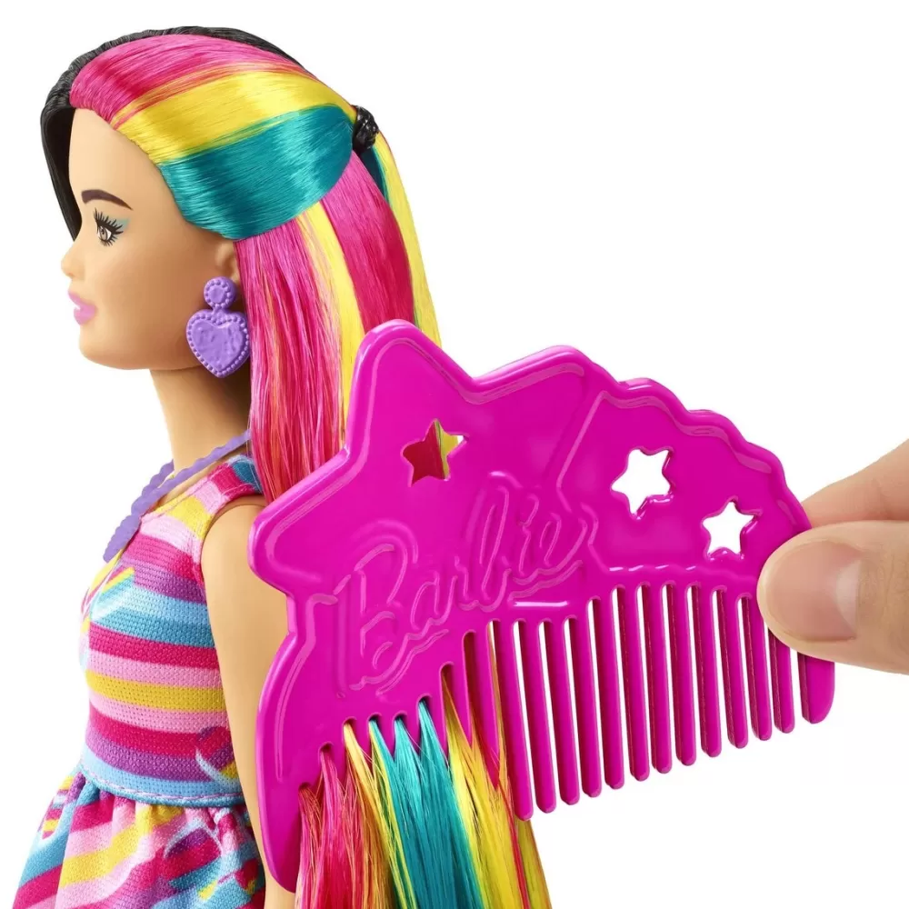 Barbie Munecas Y Peluches* Totally Hair Pelo Extralargo Corazon