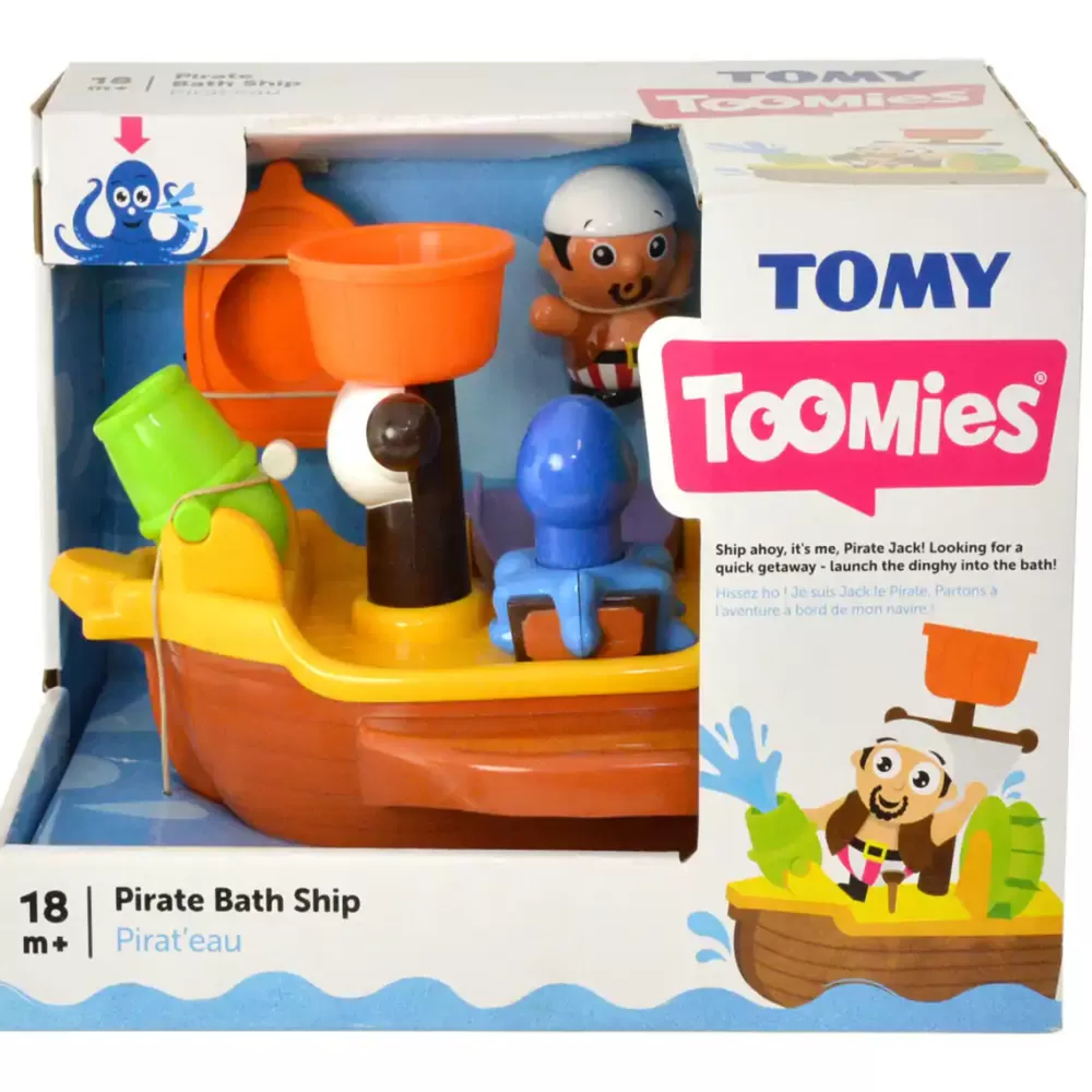 Tomy Barco Pirata Juguete Para El Bano Toomies Fashion