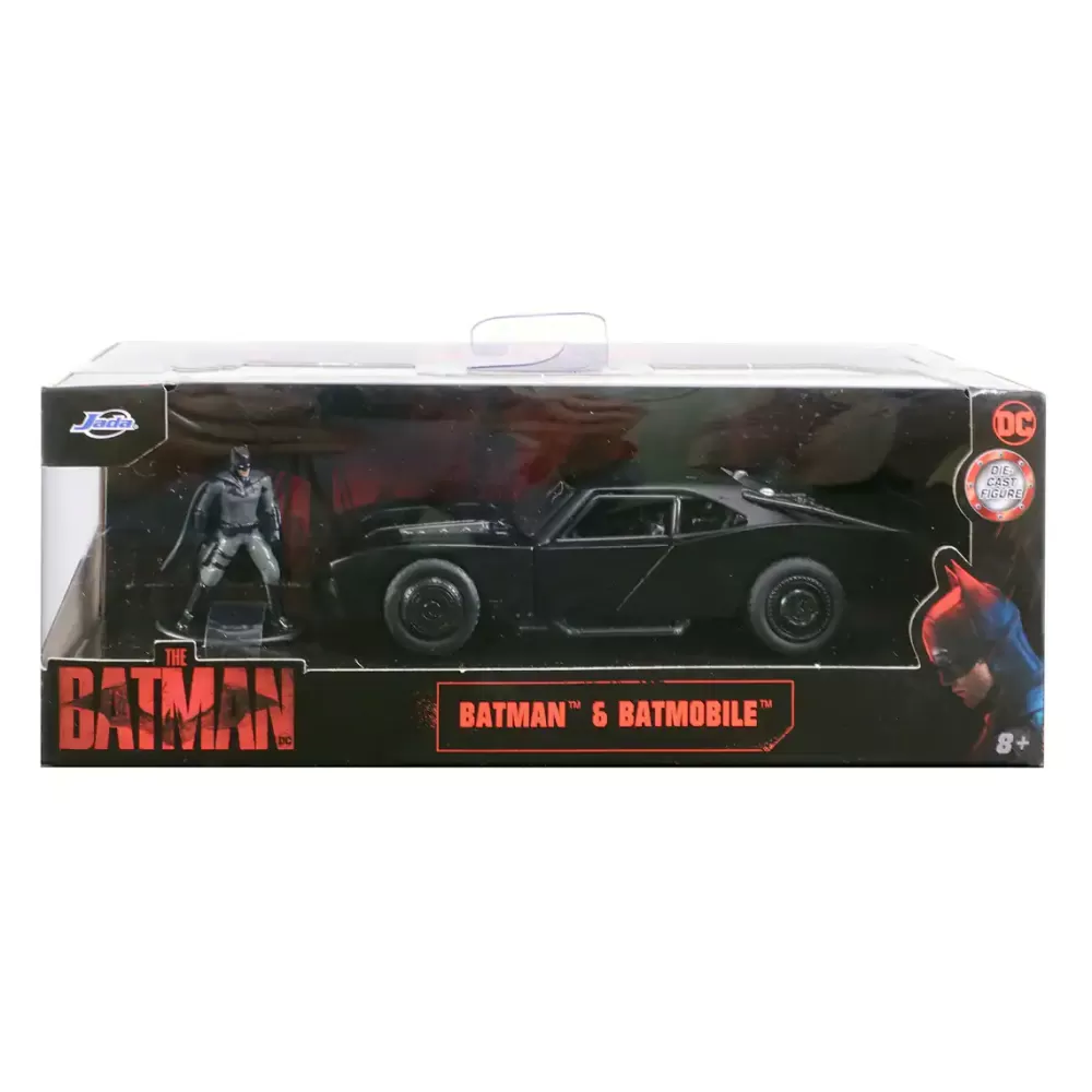 Jada Batmovil Metal ''The Batman'' 1:32 Con Figura Dc Comics Cheap