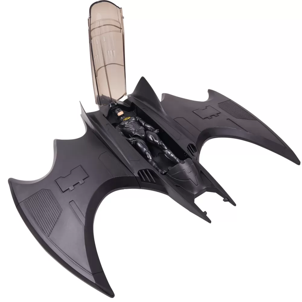 Spin Master Muñecos Articulados*Batwing + Batman 30Cm, The Flash Movie,