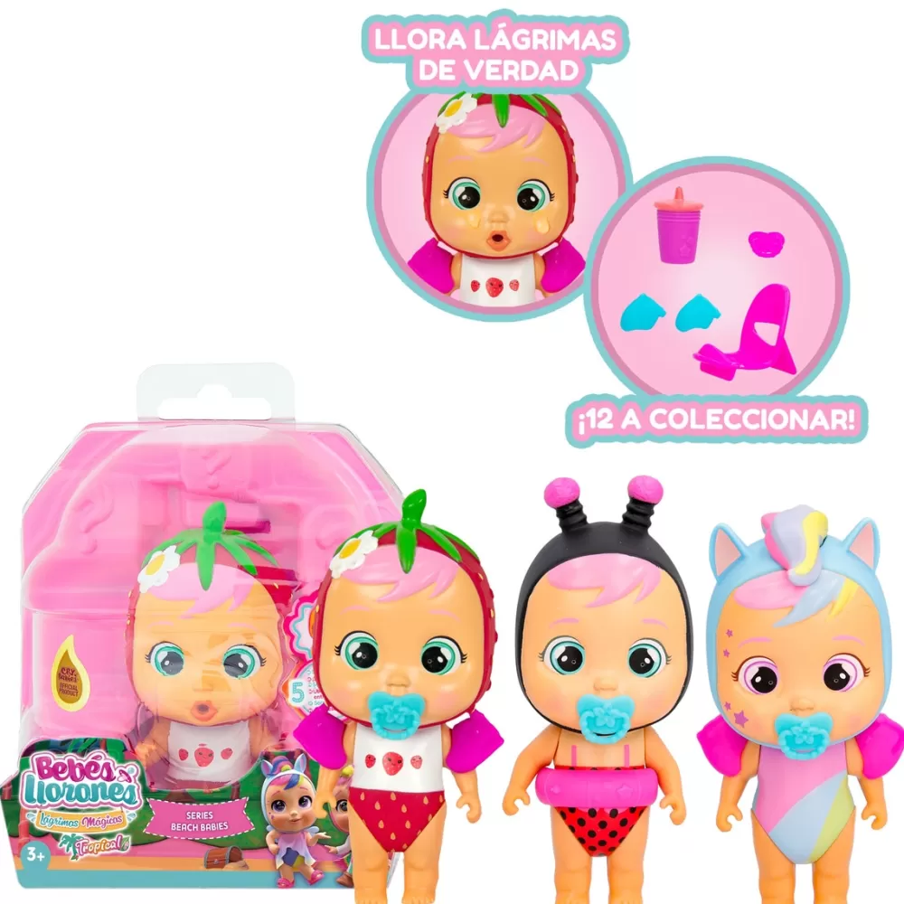 Bebés Llorones Munecas Y Peluches*Bebes Llorones Lagrimas Magicas Beach Babies