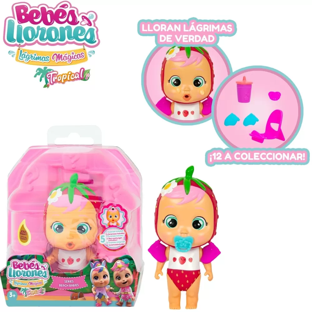 Bebés Llorones Munecas Y Peluches*Bebes Llorones Lagrimas Magicas Beach Babies