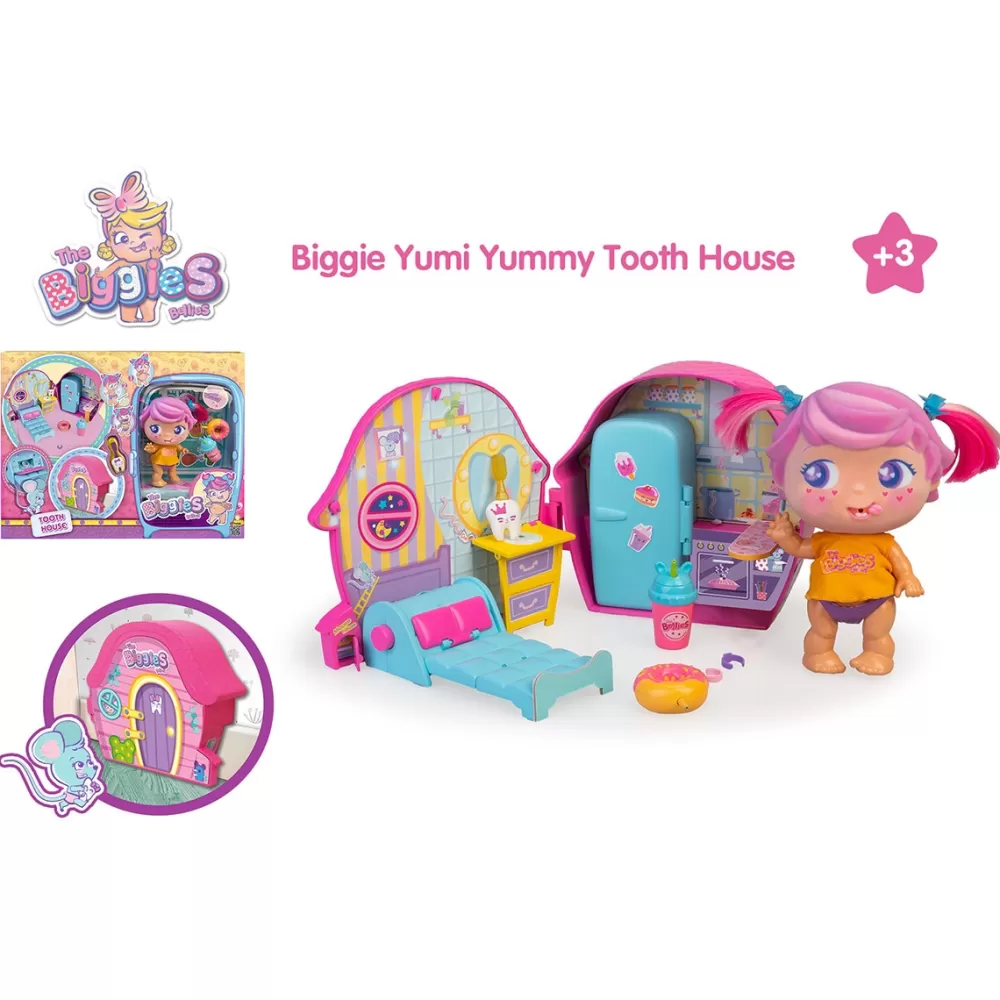 The Bellies Munecas Y Peluches*Biggie Yumi Yummy Tooth House