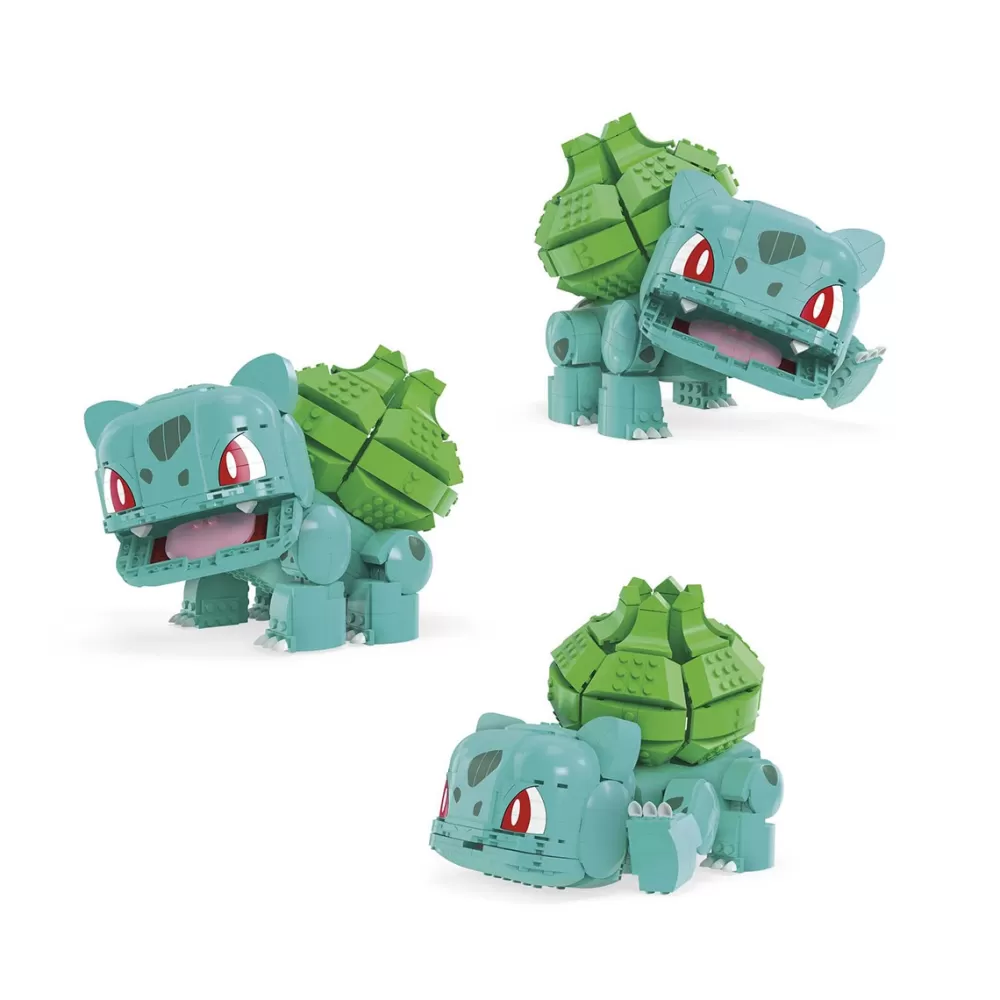 Mega Puzzles Y Construcciones*Bloques De Construccion Pokemon Bulbasaur Gigante