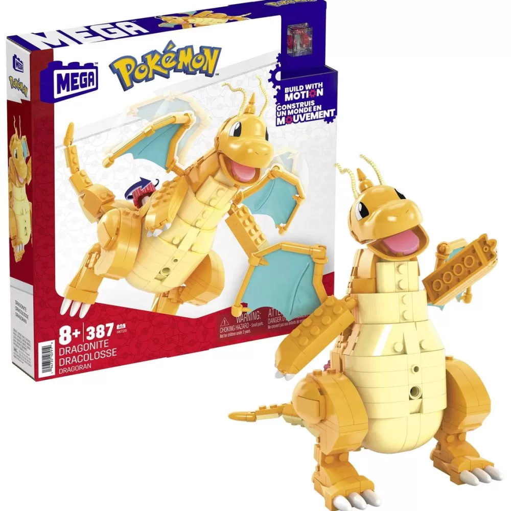 Mega Construx Puzzles Y Construcciones*Bloques De Construccion Pokemon Dragonite