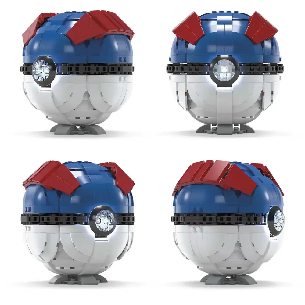 Mega Bloques De Construccion Pokemon Superball Gigante Discount