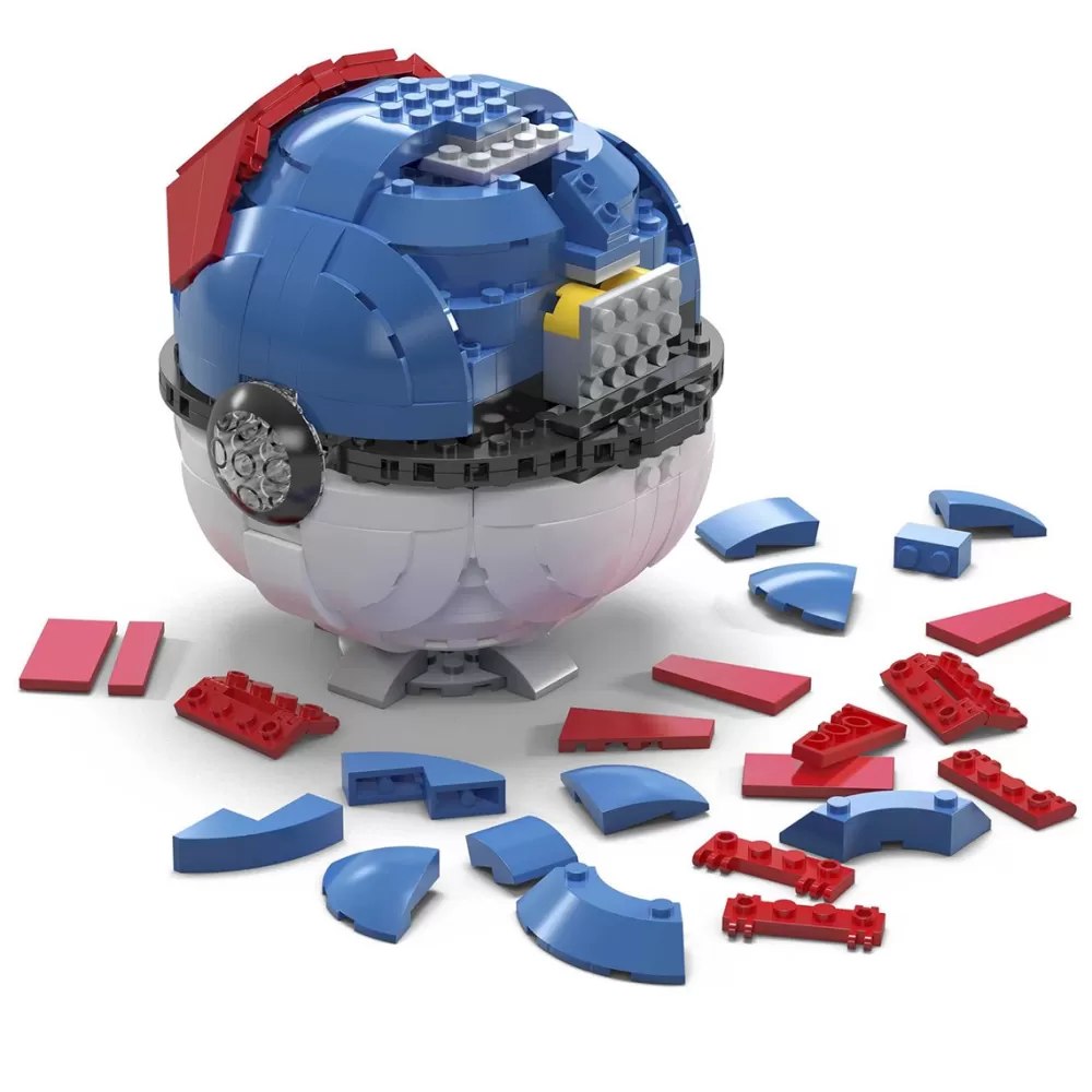 Mega Bloques De Construccion Pokemon Superball Gigante Discount