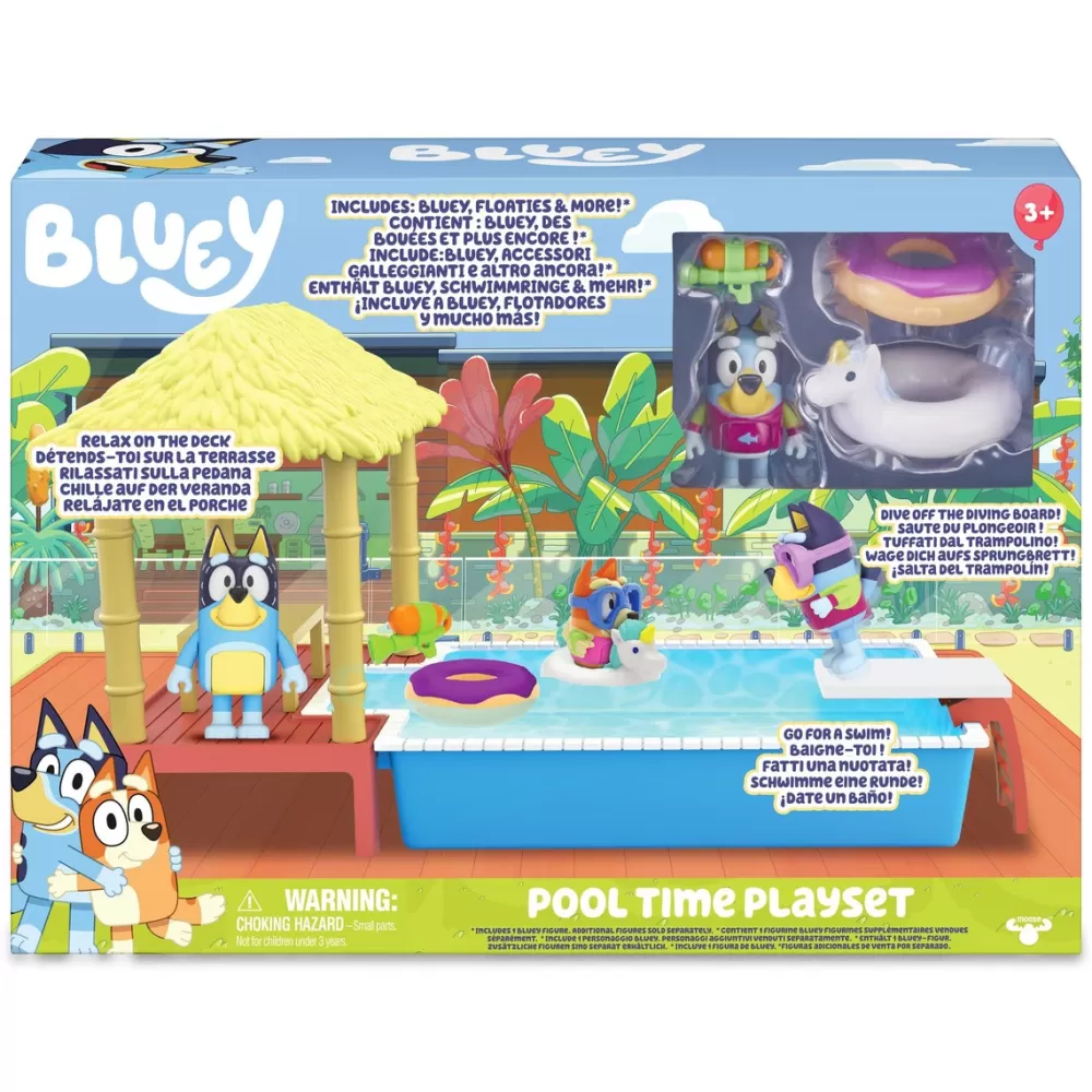 Bluey Preescolar*playset Piscina