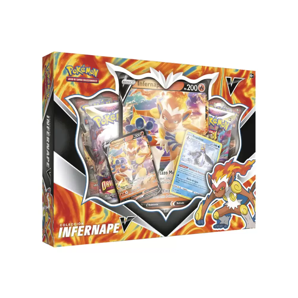 BANDAI Caja Cartas Pokemon Coleccion Infernape V Jcc Tcg Flash Sale