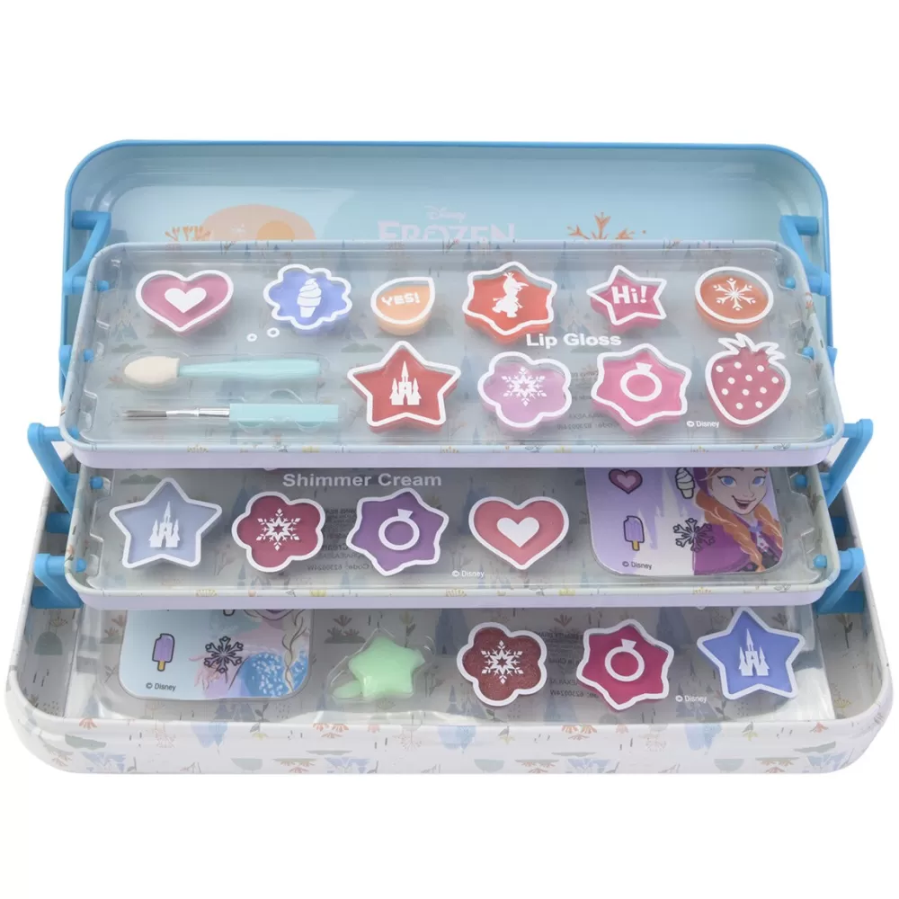 Lip Smacker Caja De Maquillaje 3 Pisos Frozen 2 New