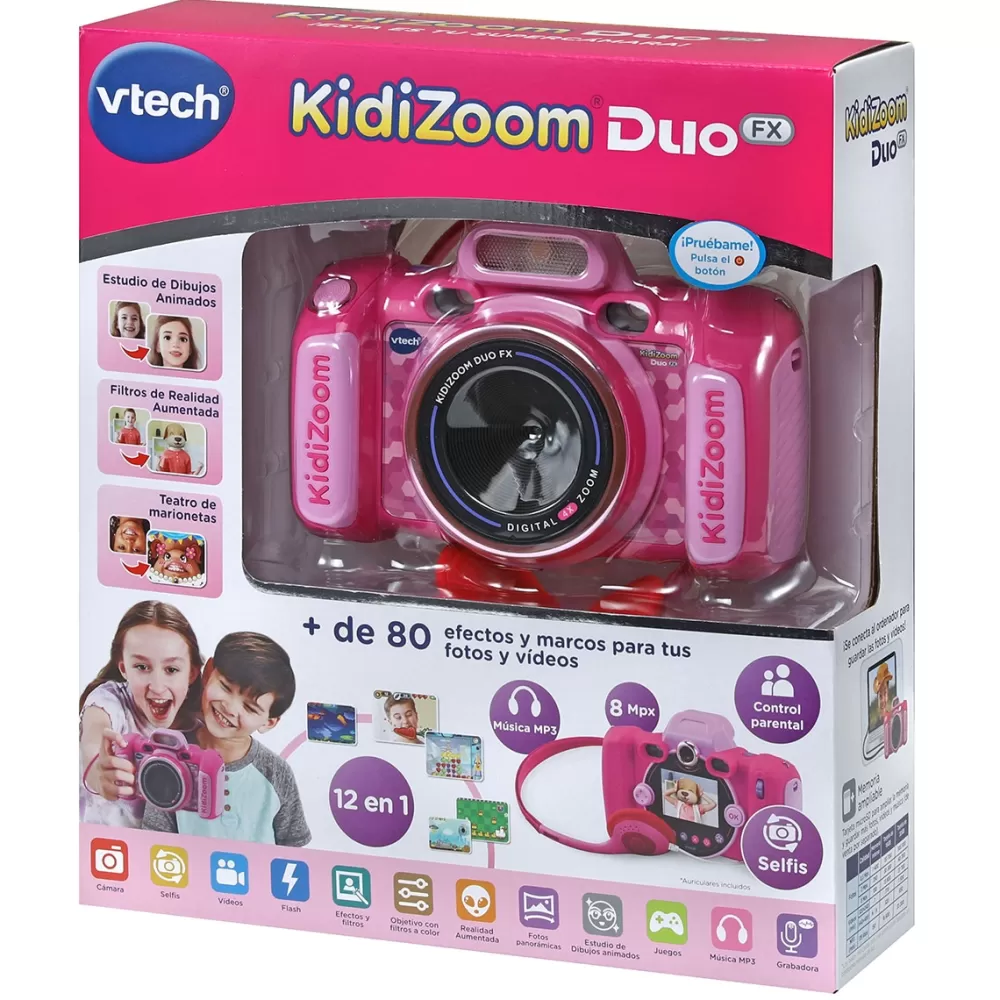 VTech Electrónicos*Camara De Fotos Kidizoom Duo Fx Rosa