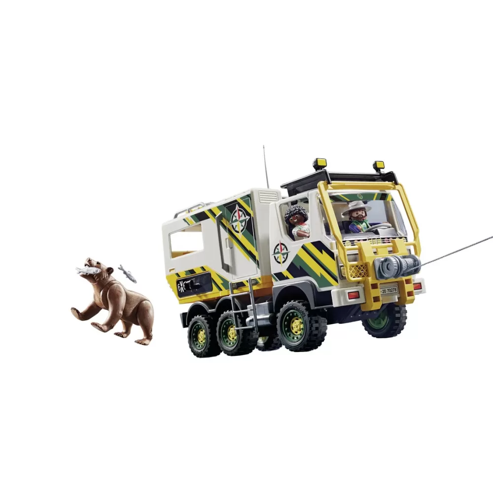 Playmobil Muñecos Articulados*Camion De Aventuras Wild Life