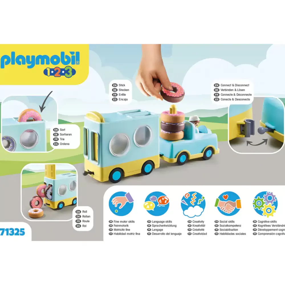 Playmobil Camion De Donut 1.2.3 Cheap