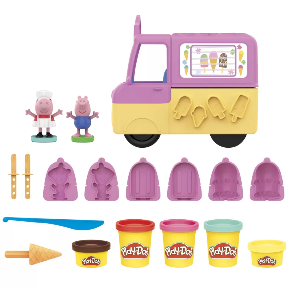 Play-Doh Preescolar*Camion De Helados De Peppa Pig