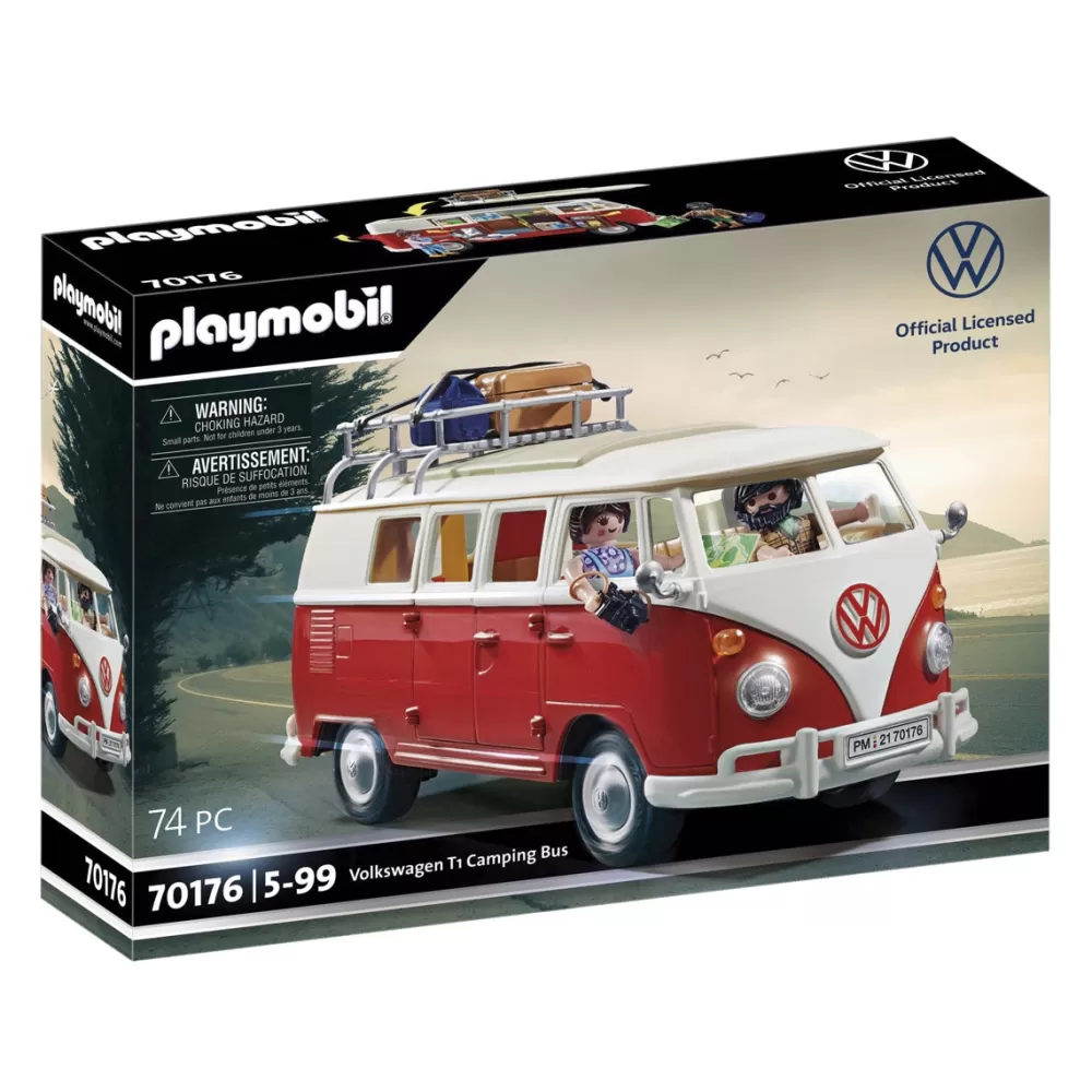 Playmobil Muñecos Articulados*Camper Volkswagen T1 Camping Bus Volkswagen