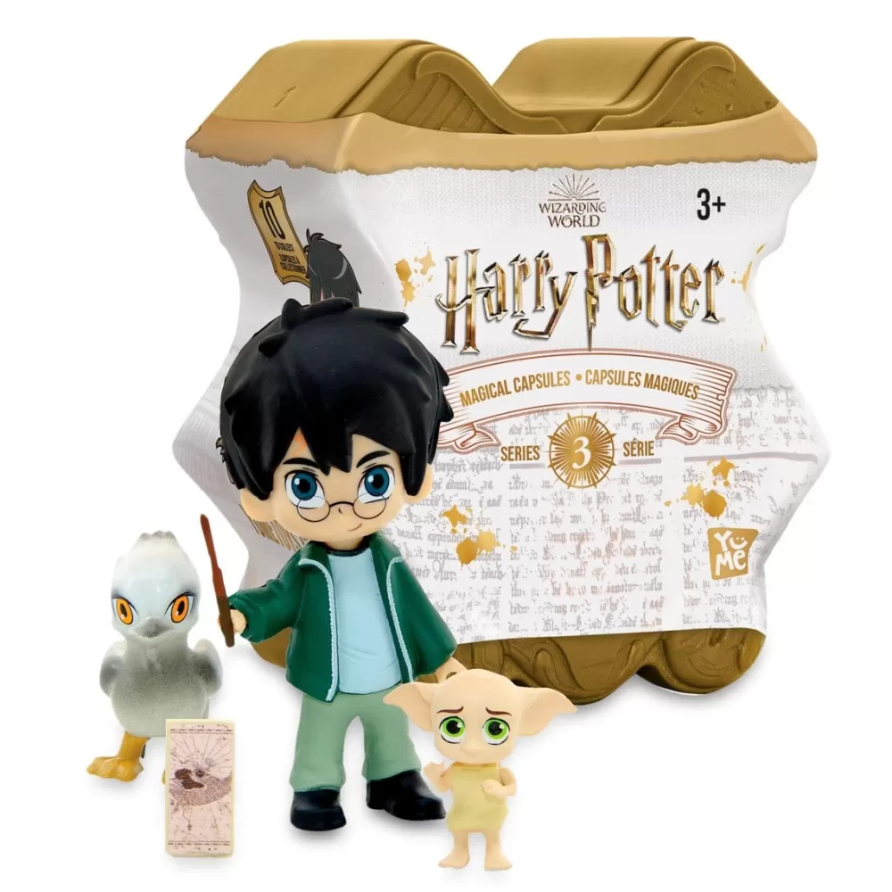 Wizarding World Muñecos Articulados*Capsula Magica Harry Potter Cdu Serie 3 Famosa