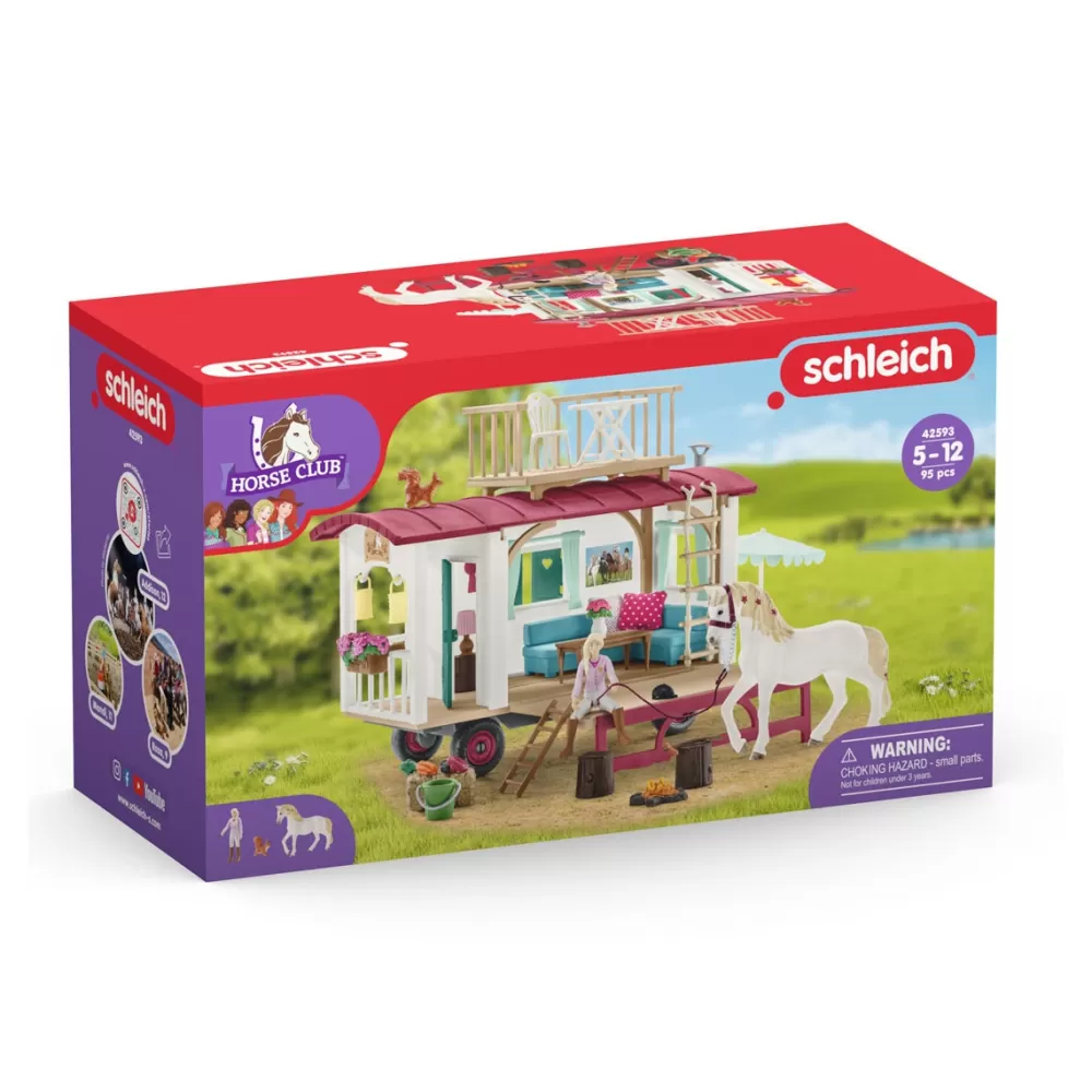 Schleich Muñecos Articulados*Caravana Para Encuentros Secretos Del Club