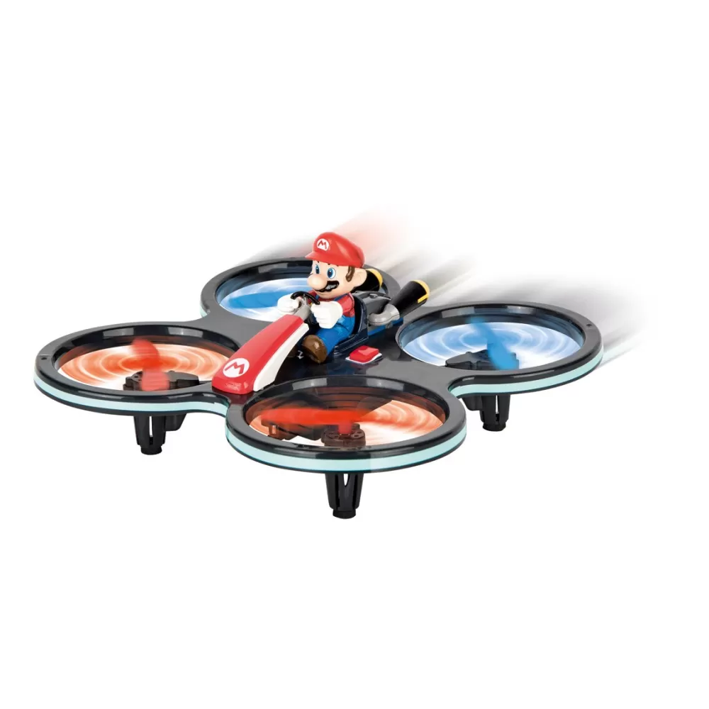 Carrera Radiocontrol Mini Mario Copter Dron Outlet