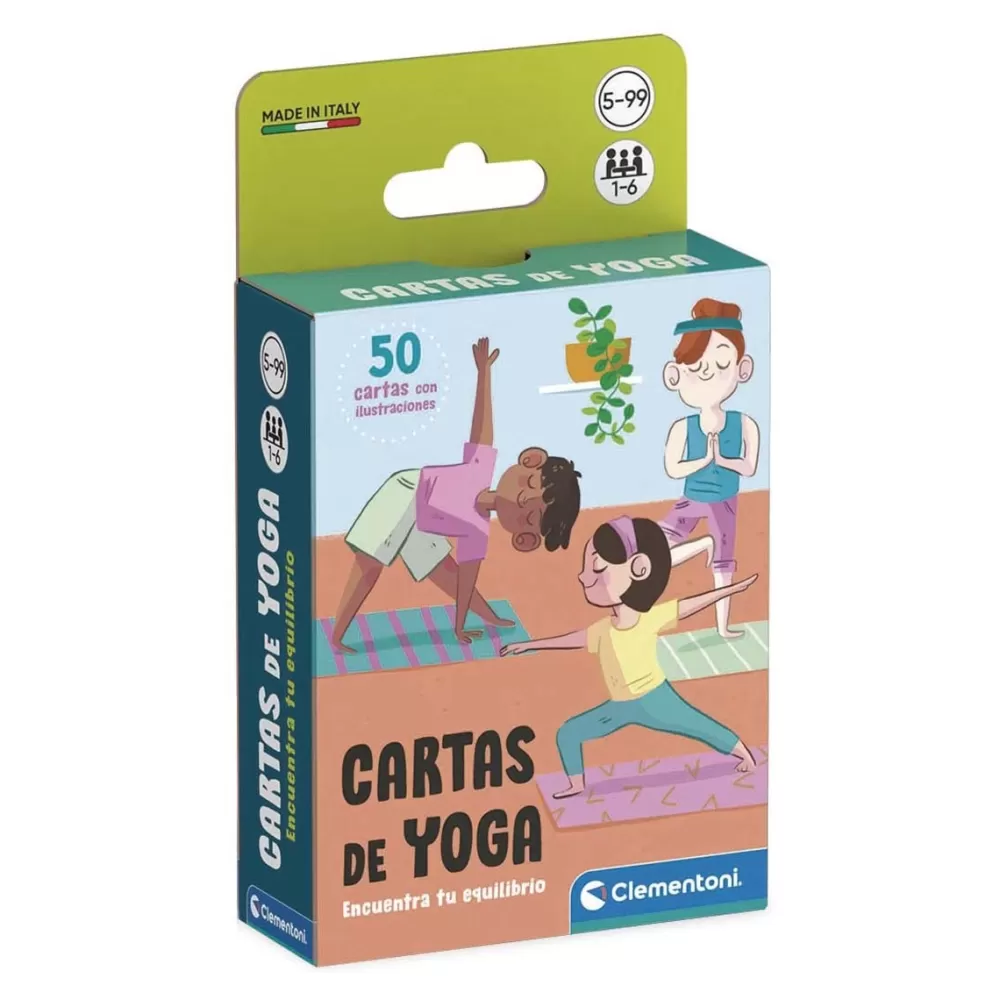 Clementoni Juegos De Mesa*Cartas De Yoga