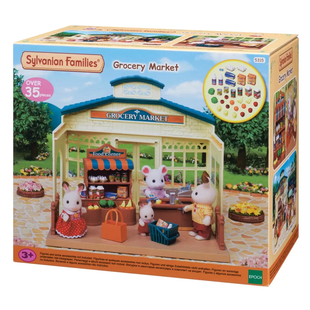 Sylvanian Families Munecas Y Peluches*Casa De Muñecos Supermercado