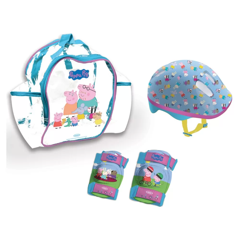 D'arpèje Casco Con Protecciones Peppa Pig Clearance