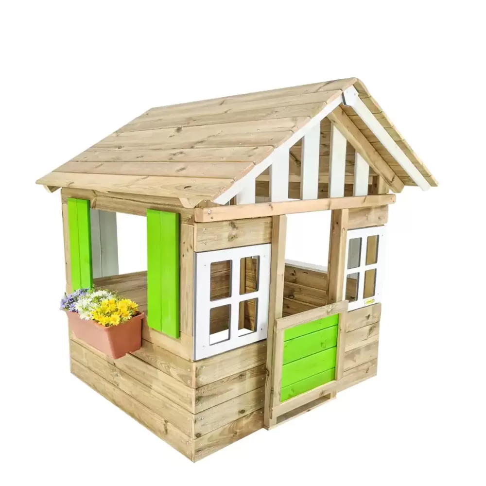 MASGAMES Casita Lollipop Verde Madera Outlet