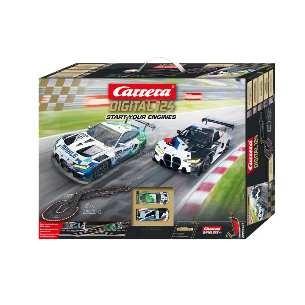 Carrera Circuito Digital 124 Start Your Engines Best Sale