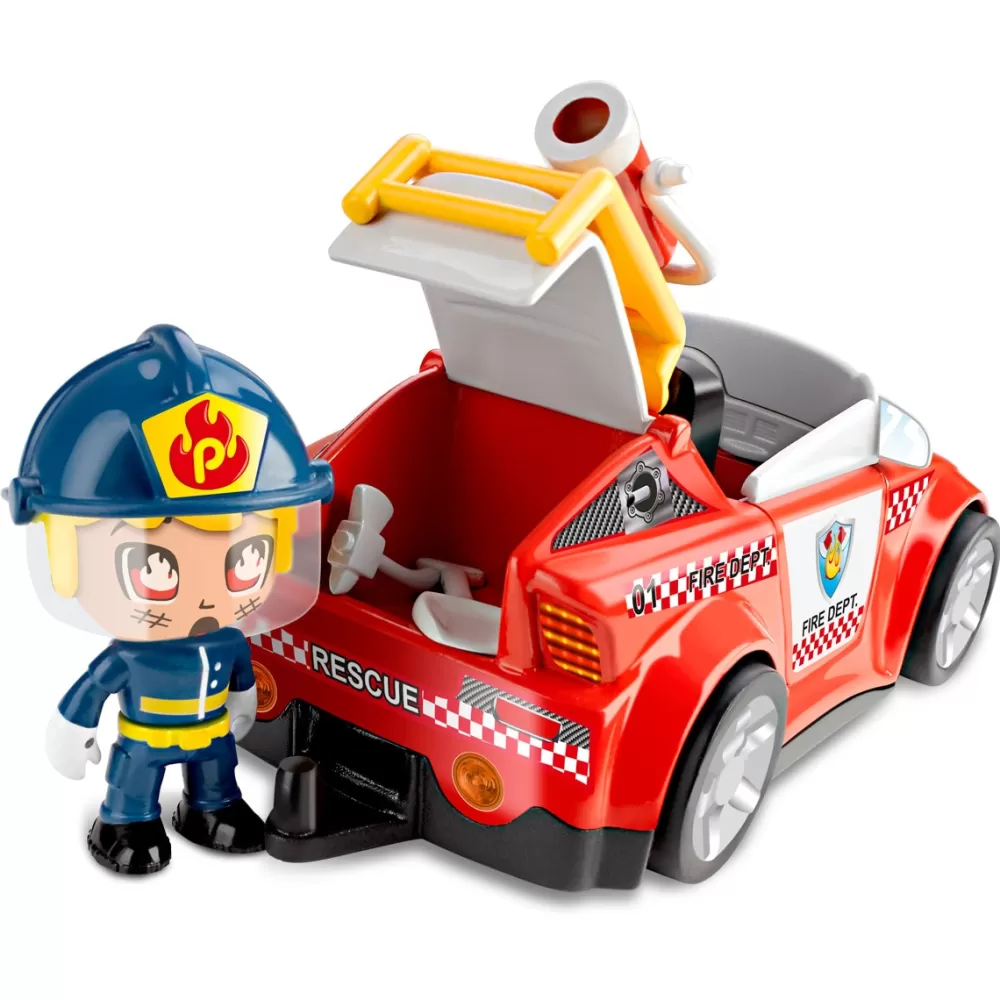 PINYPON ACTION Munecas Y Peluches*Coche Bomberos Vehiculos De Accion