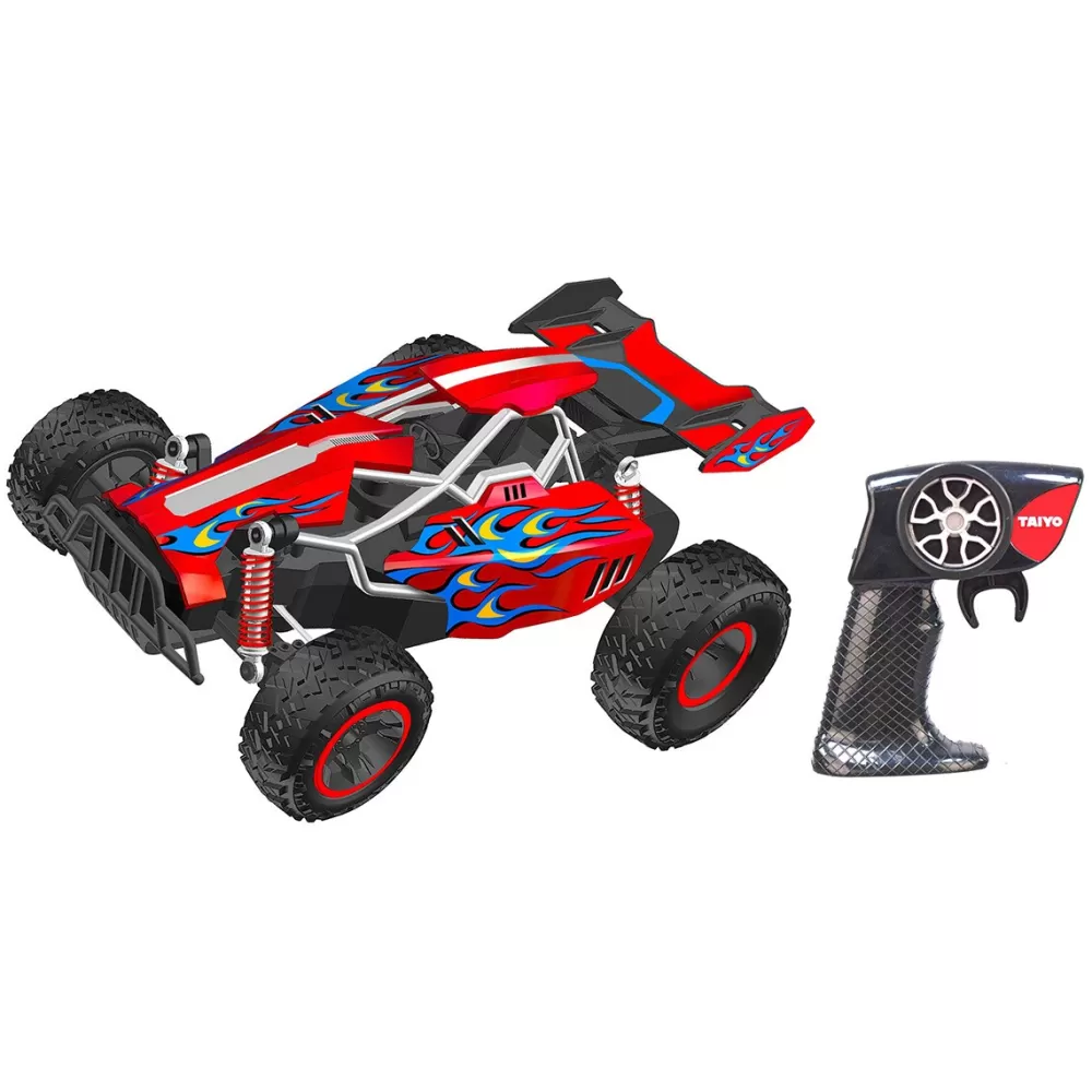 Taiyo Coche Con Radiocontrol Metal Racer 2 Rojo/Negro Shop