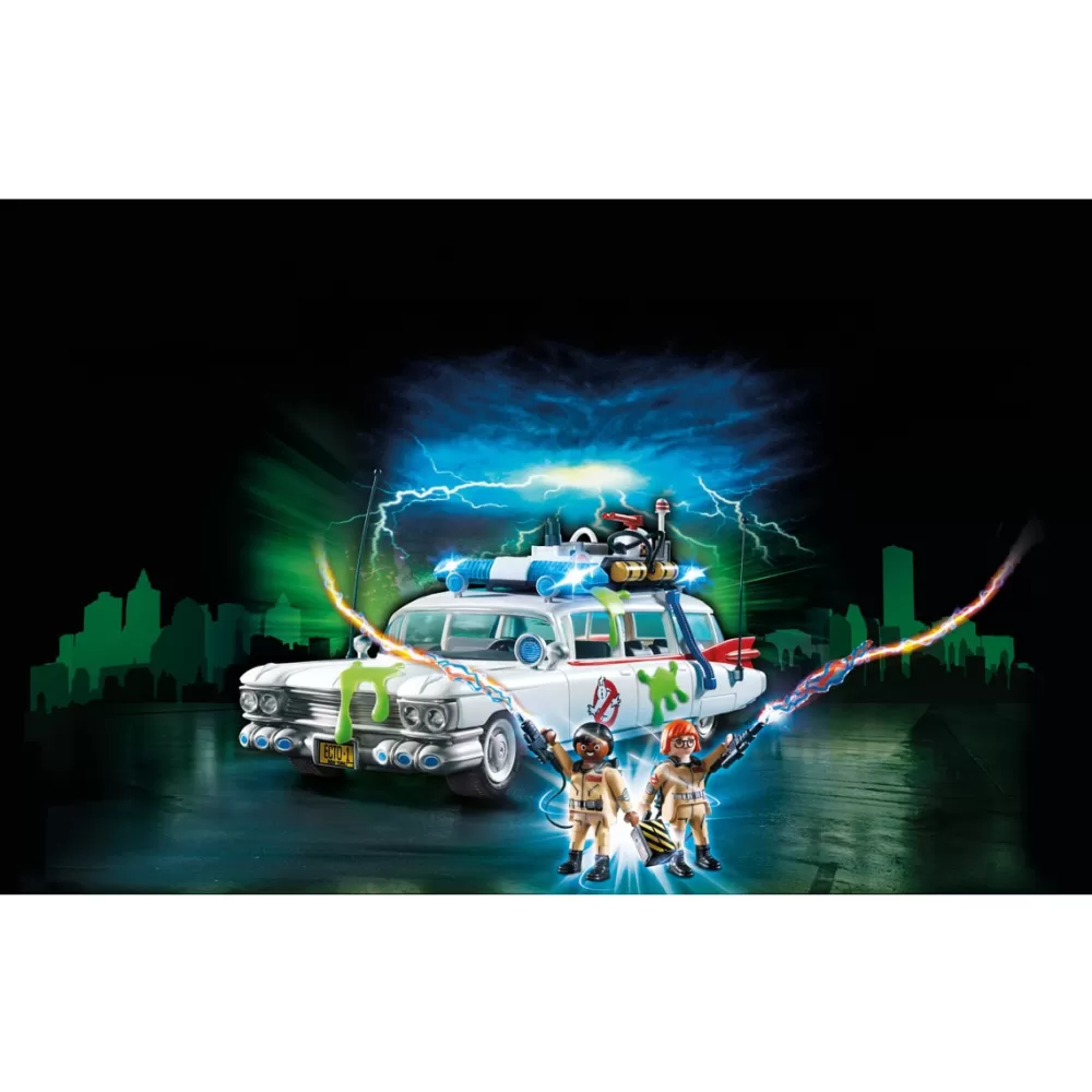 Playmobil Muñecos Articulados*Coche De Loscazafantasmas Ecto-1 Ghostbusters