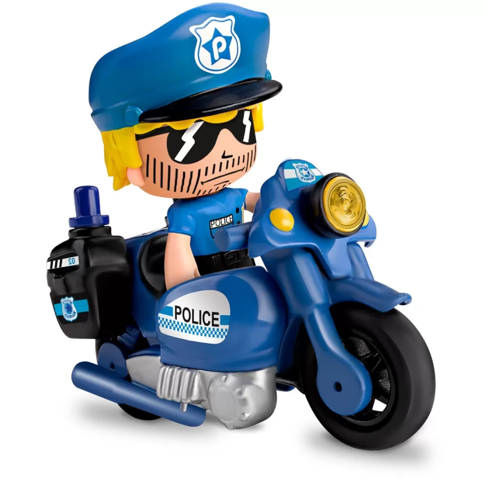 PINYPON ACTION Munecas Y Peluches*Coche Policia Vehiculos De Accion