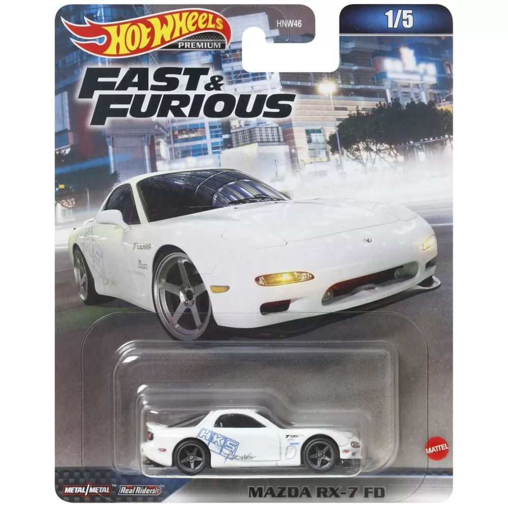 Hot Wheels Coches De Juguete Fast & Furious Fashion