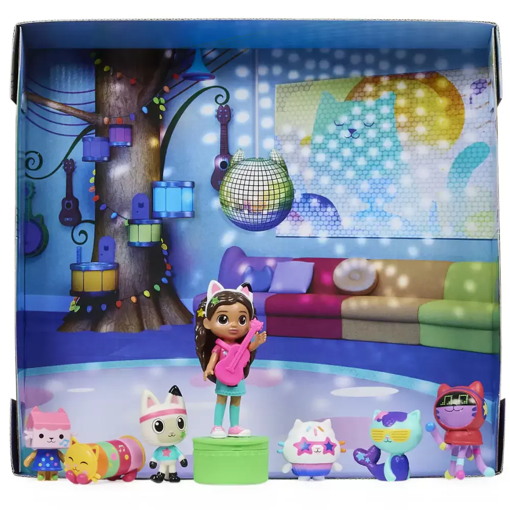 Gabbys Dollhouse Conjunto De Figuras Fiesta De Baile Shop