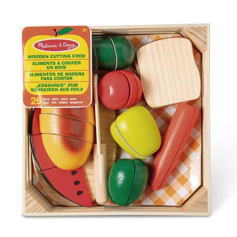 Melissa & Doug Preescolar*Corta Las Alimentos Playset