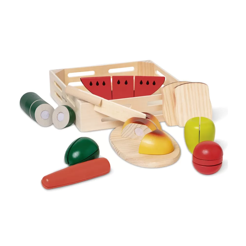 Melissa & Doug Preescolar*Corta Las Alimentos Playset