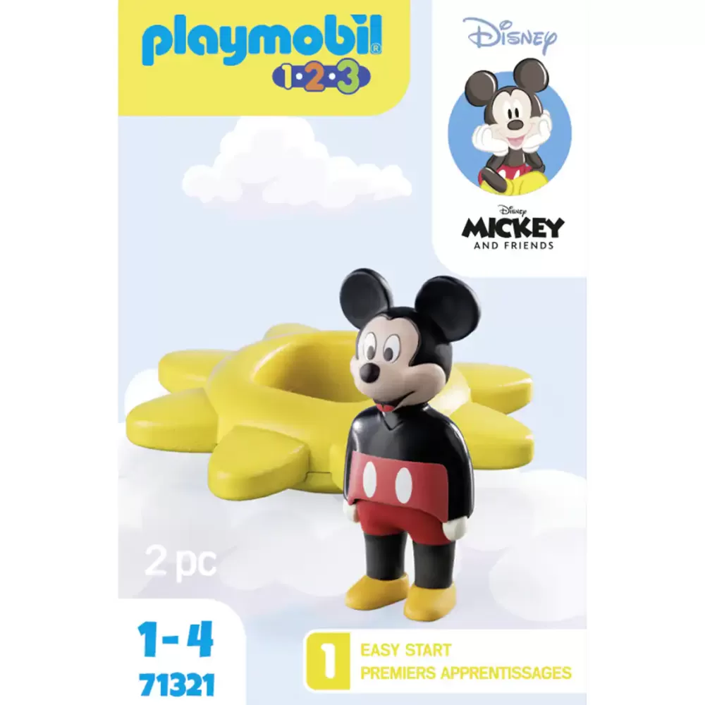 Playmobil Disney: Mickey Sol Giratorio 1.2.3 Clearance