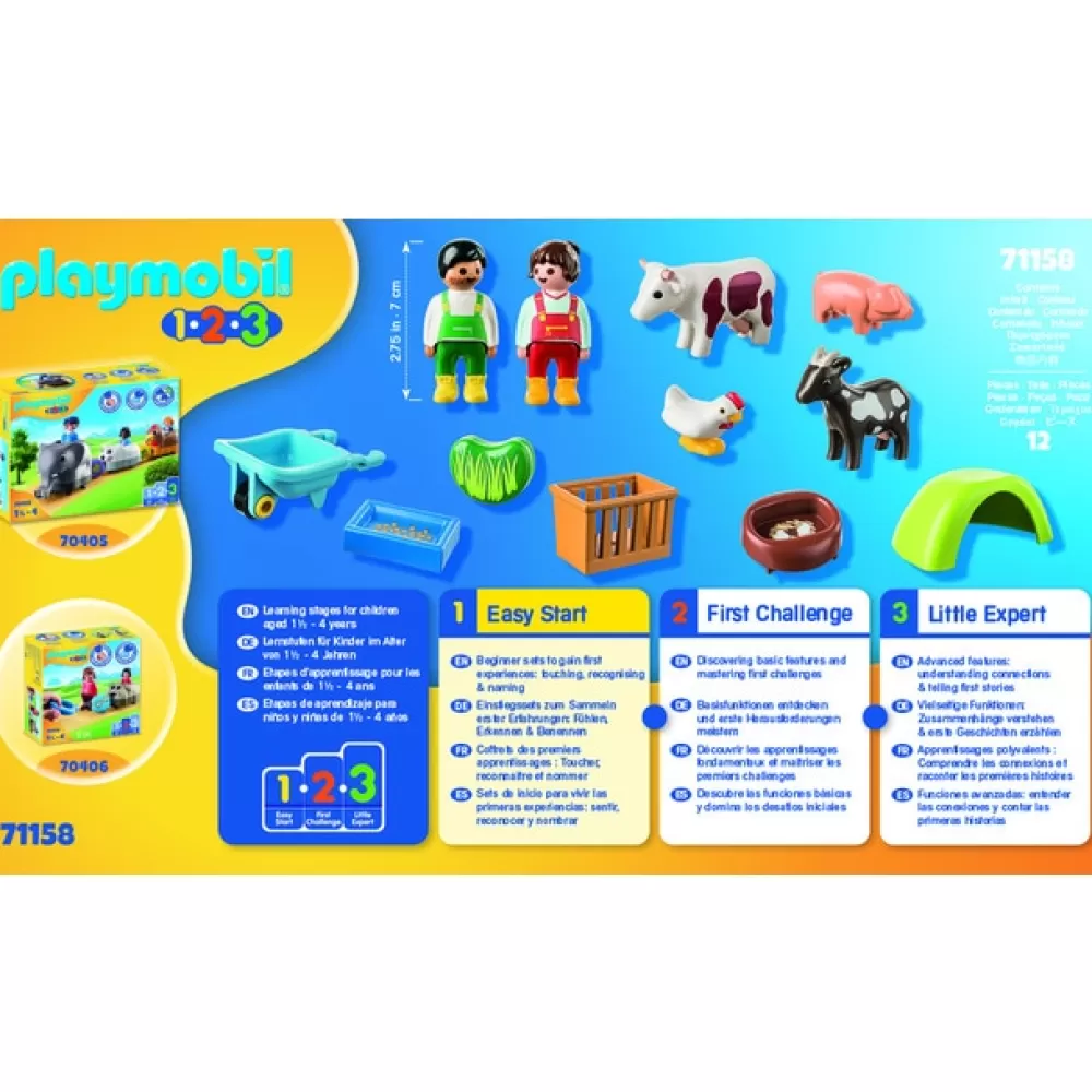 Playmobil Diversion En La Granja 1.2.3 Best Sale