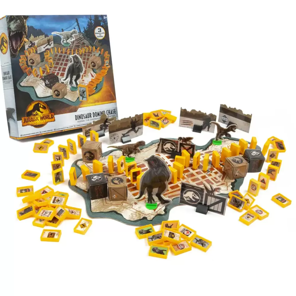 Jurassic World Domino De Dinosaurios New