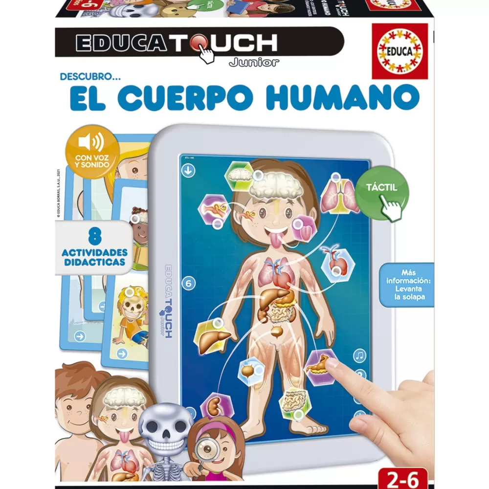 Educa Borrás Educa Touch Junior El Cuerpo Humano Hot