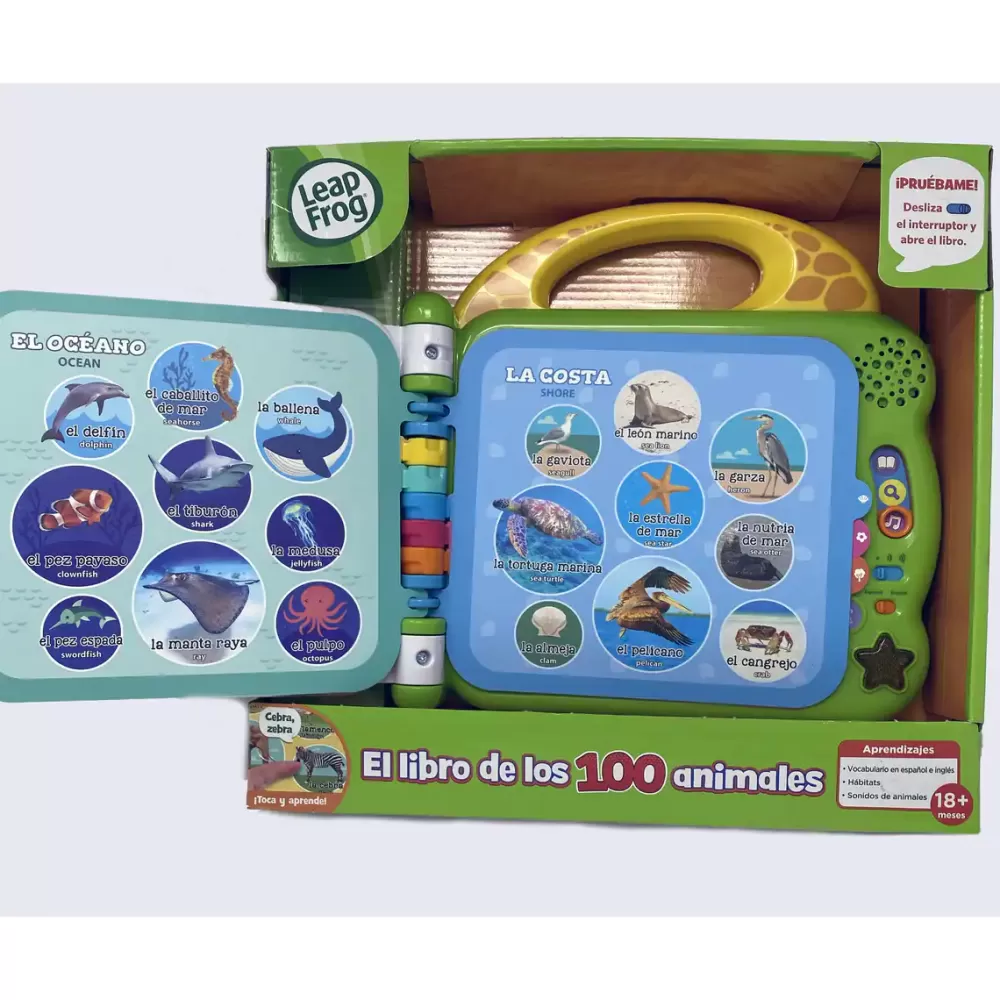 Leap Frog El Libro De Los 100 Animales Store