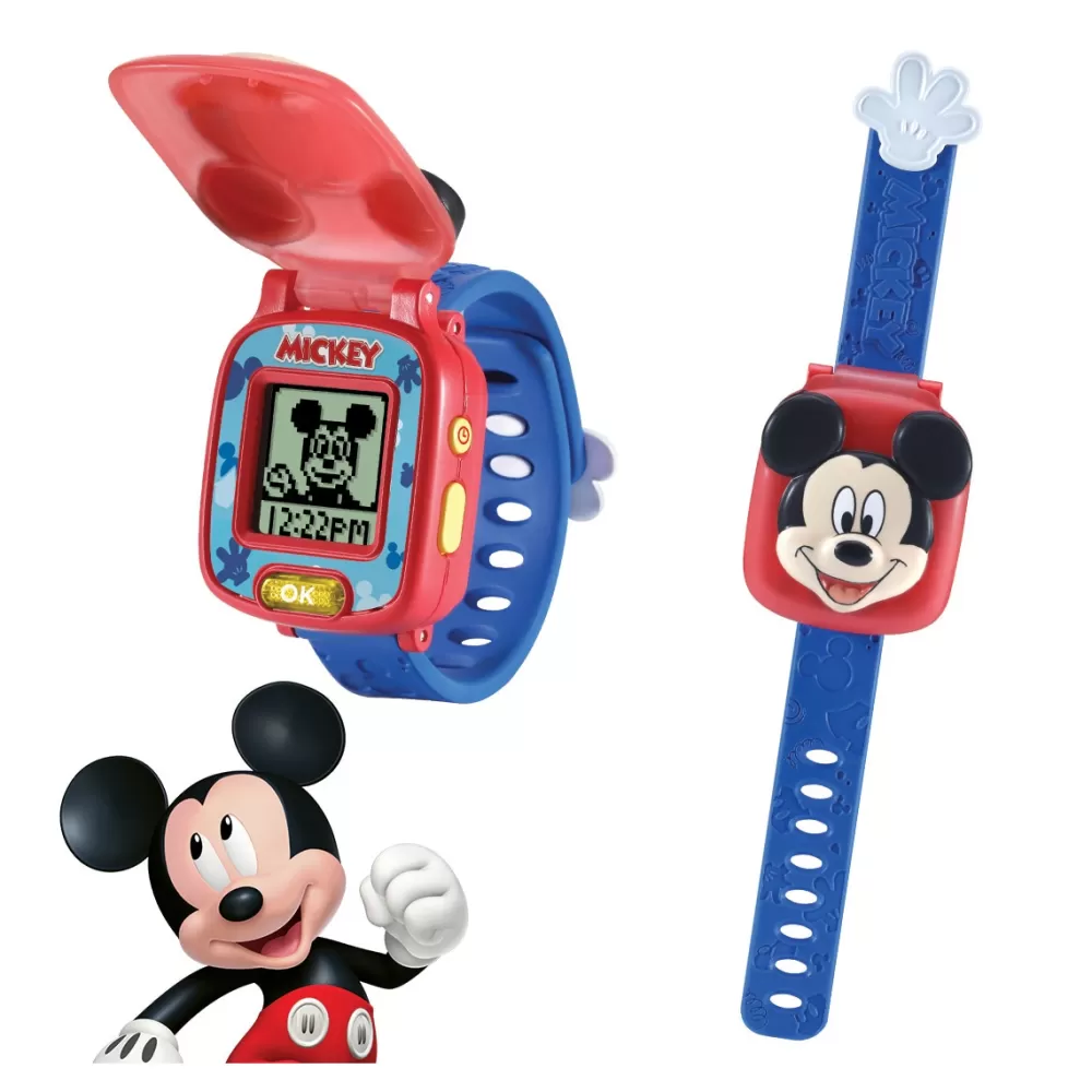 VTech El Reloj Digital Educativo De Mickey Mouse Disney Fashion