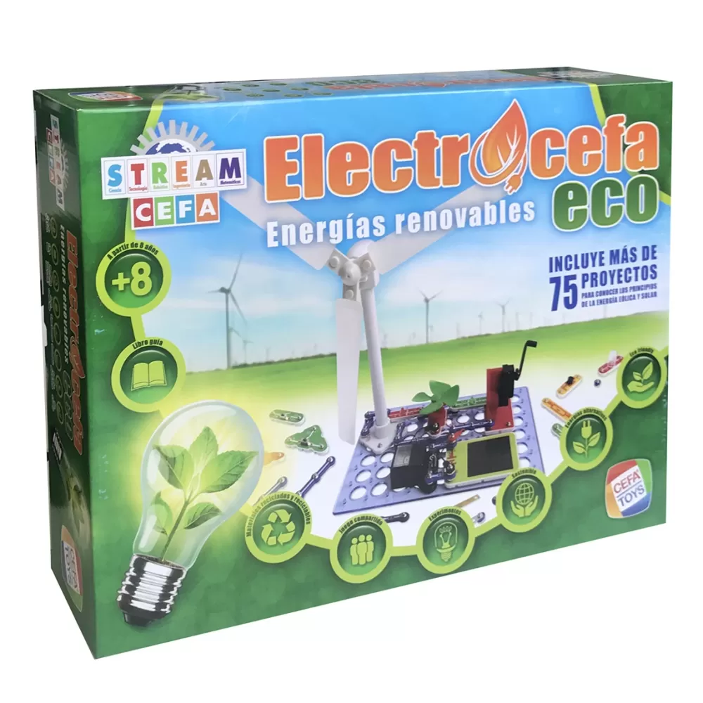 Cefa Toys Juegos Educativos*Electrocefa Eco, Energias Renovables