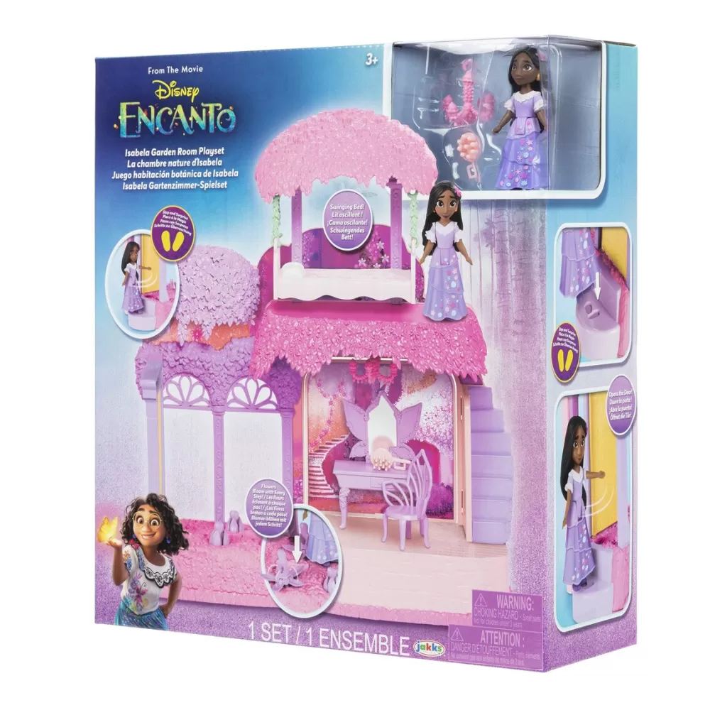 Jakks Pacific Encanto- Playset Habitacion De Jardin Magico De Isabela Clearance