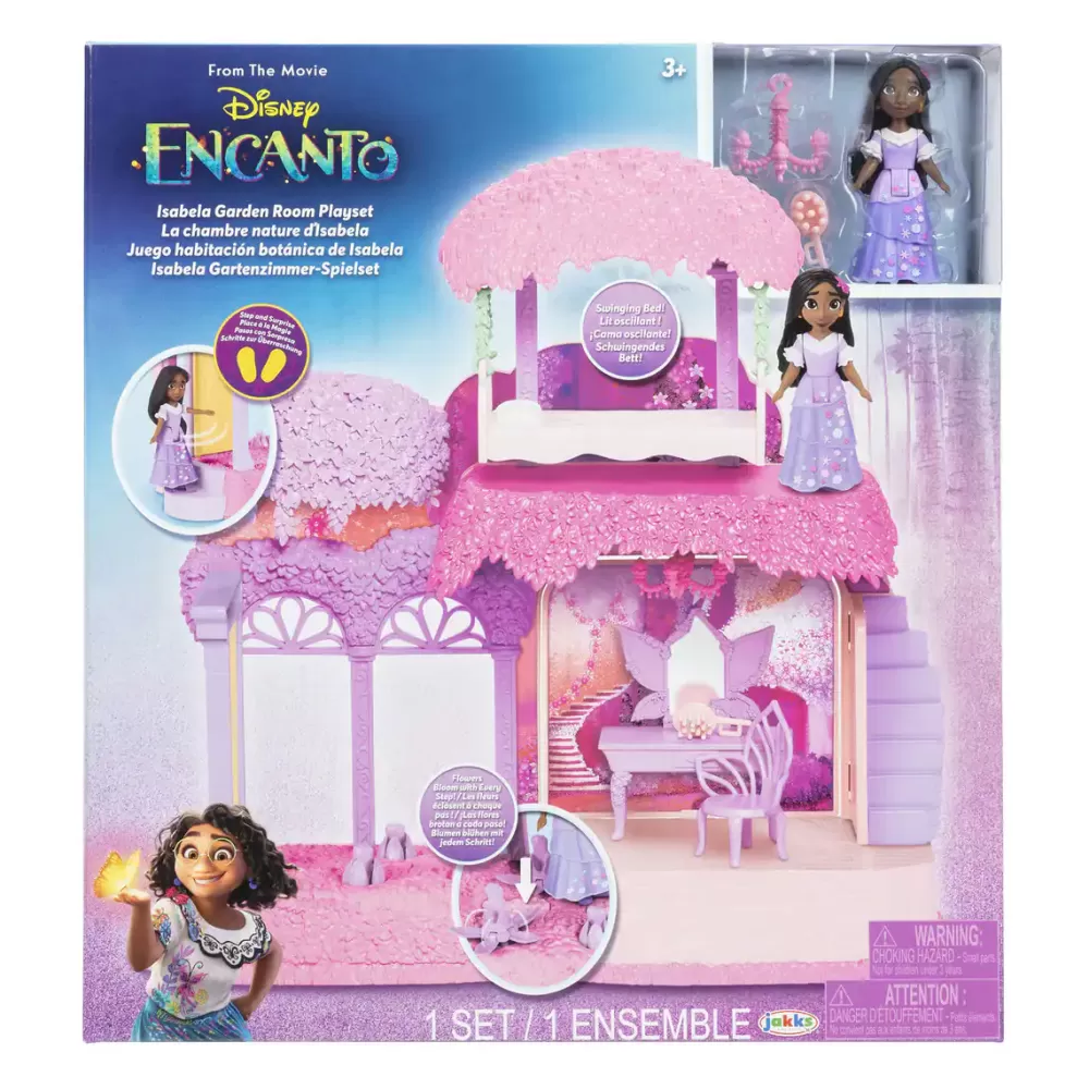 Jakks Pacific Encanto- Playset Habitacion De Jardin Magico De Isabela Clearance