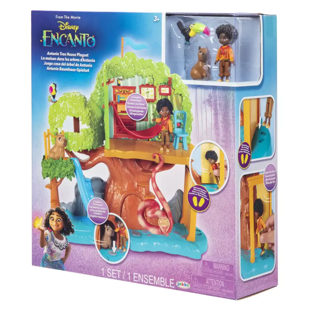 Jakks Pacific Encanto. Playset Habitacion Magica Casa De Arbol De Antonio Cheap